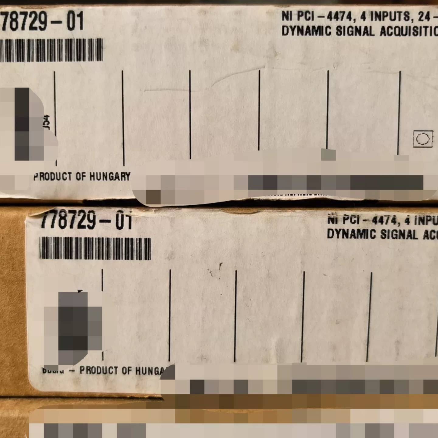 可维修 PCI-4474 数据采集卡，4路输入，24位动态信号议价