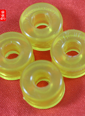 摩托车 WY/JH 牛筋透明黄色缓冲套 4个