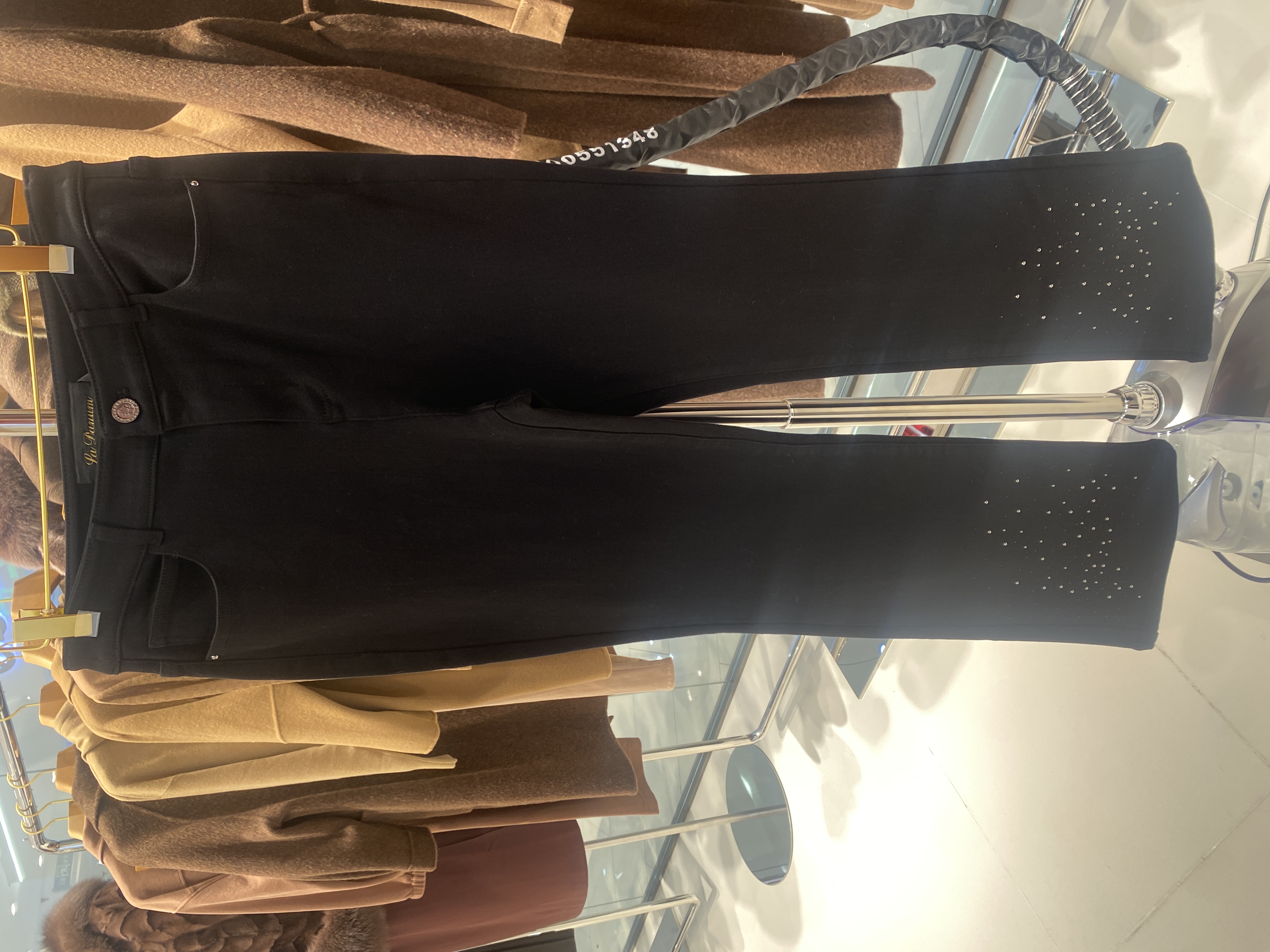 商场同款马天奴MYTENO阿丹娜水钻牛仔裤LDA701JNX0专柜正品