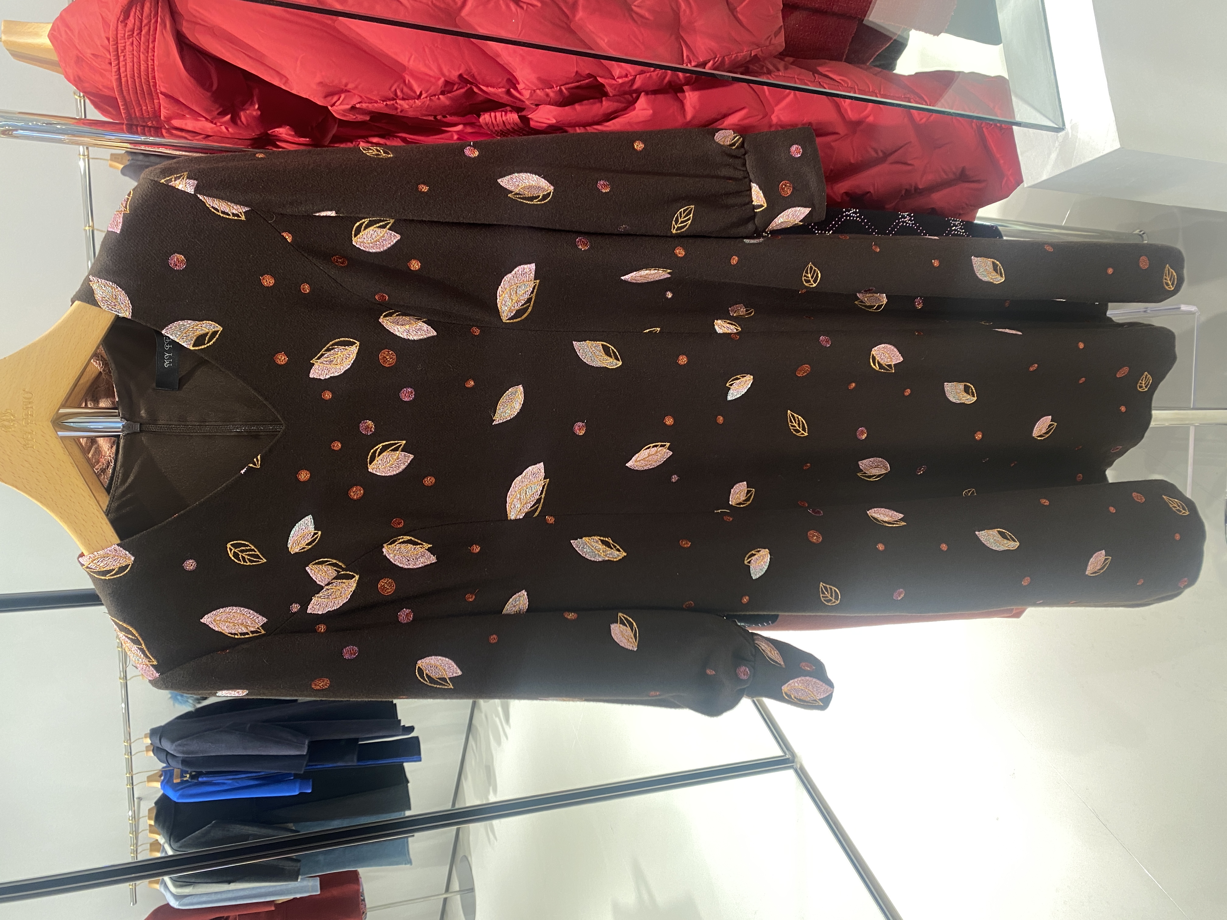 商场同款马天奴羊毛连衣裙MPA721DR0专柜正品