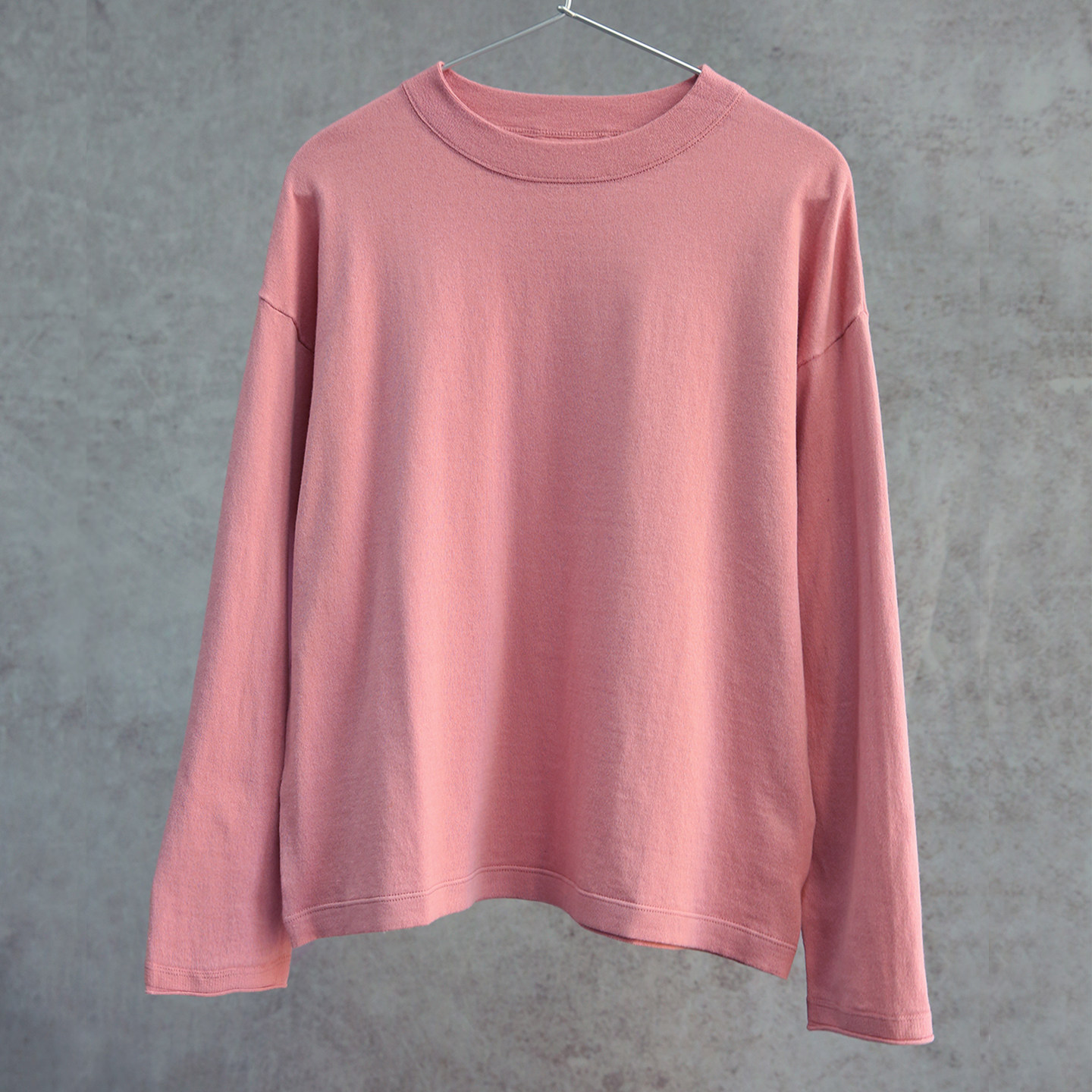 云芝元 冬款暗粉色纯棉圆领落肩高捻针织电脑横机休闲套头衫1317M,女装/女士精品,毛针织衫,淘宝优惠券,粉丝福利购,淘宝优惠卷