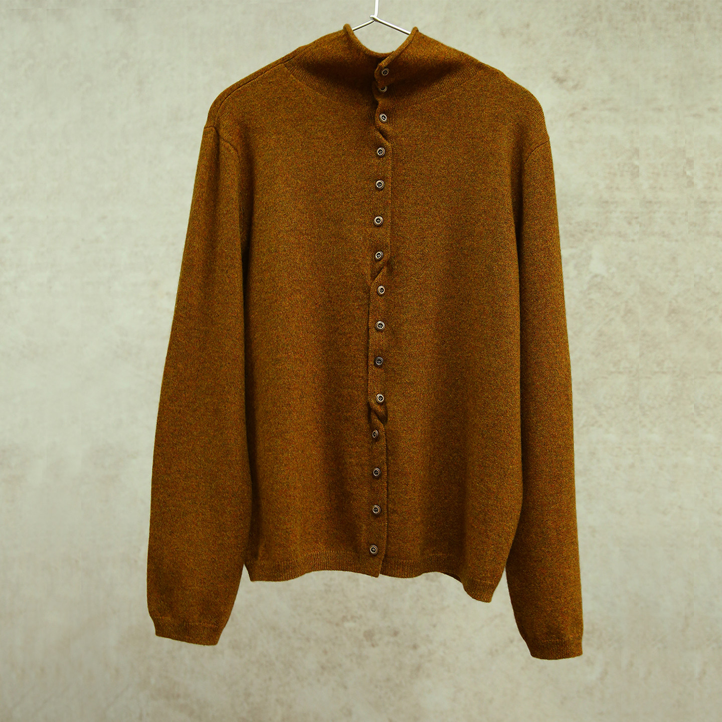 云芝元 秋冬款康赛妮花咖半高领纯羊绒扭纽扣开衫羊绒衫1170-M,女装/女士精品,羊绒衫,淘宝优惠券,粉丝福利购,淘宝优惠卷