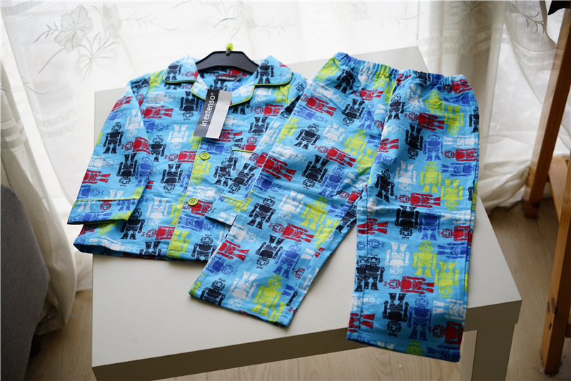 外单小童款磨毛全棉小家居服童装