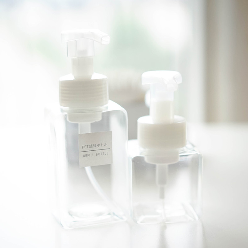 众乐乐 日本母鸡按压式打泡瓶洗发水慕斯瓶子洗面奶起泡瓶