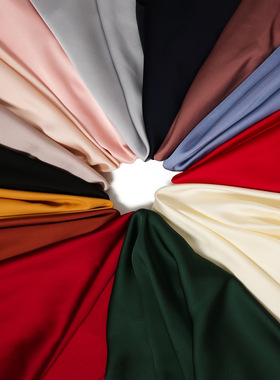 68cm小方巾仿真丝单色纯色黑色白色红色多色丝巾领巾男女通用百搭