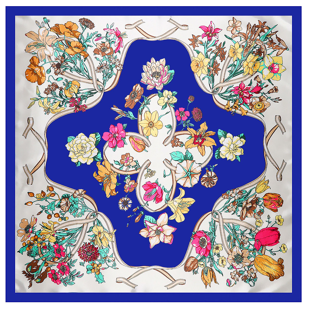 春夏90cm仿真丝大方巾昆虫植物花卉女士时尚丝巾百搭防晒披肩围巾,服饰配件/皮带/帽子/围巾,围巾/丝巾/披肩,淘宝优惠券,粉丝福利购,淘宝优惠卷