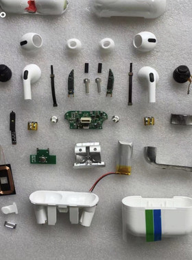 适用于华强北、慧联、洛达airpods pro 更换钢壳纽扣电池