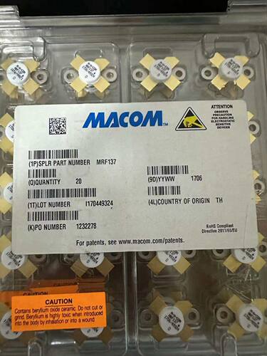 热卖MRF137 高频管 全新原装进口正品