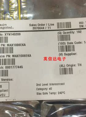 热卖MAX1086EKA 丝印AAEZ SOT23-8封装 全新原装订货