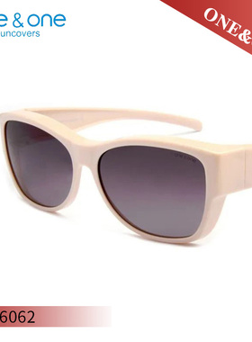 one&one近视太阳镜偏光套镜男女防紫外线墨镜76062/76063/76065