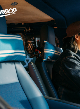 户外露营枕头防水抗污抱枕越野腰枕通用汽车头枕便携枕旅行靠枕