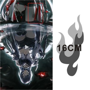 黄泉大腿纹身贴 cosplay 崩坏 星穹铁道 砂金脖子COS防水持久贴纸