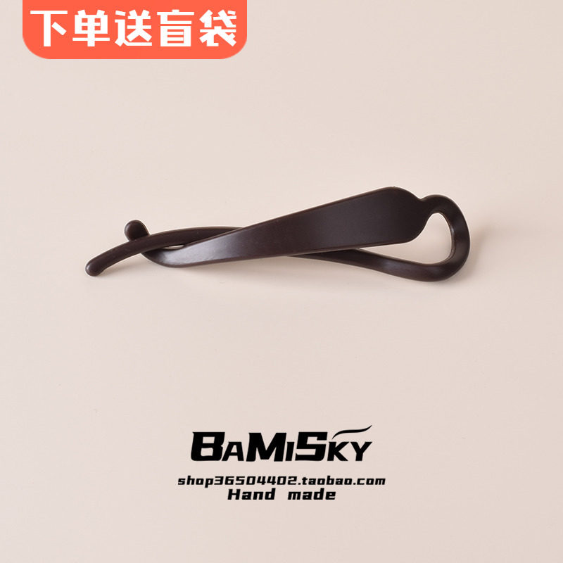 气质百搭后脑勺一字扭扭夹送盲袋