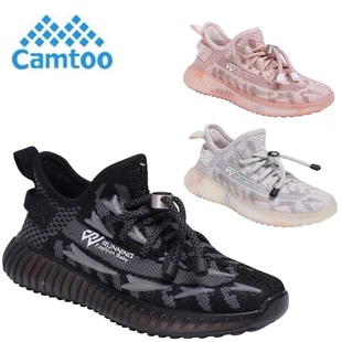 卡途童鞋男女童飞织透气软底运动鞋跑步鞋椰子鞋休闲31-37码