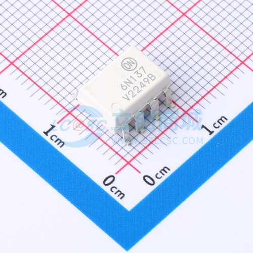 逻辑输出光耦 6N137SDVM SOP-8-2.54mm onsemi(安森美) 原装正品