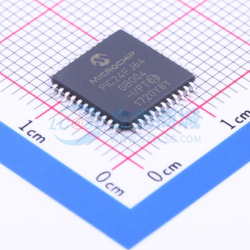 单片机(MCU/MPU/SOC) PIC24FJ64GB004-I/PT TQFP-44 MICROCHIP(美