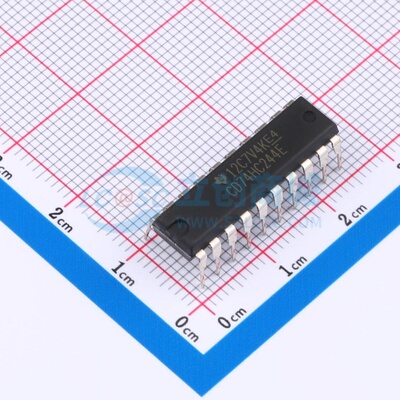 缓冲器/驱动器/收发器 CD74HC244E PDIP-20 TI/德州 电子元件配单