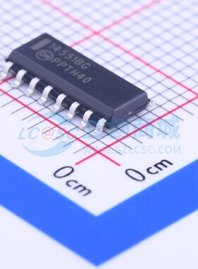 模拟开关/多路复用器 MC14551BDR2G SOIC-16 onsemi(安森美)