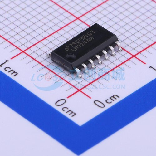 运算放大器 LM324AM/NOPB SOIC-14 TI/德州 电子元件配单原装正品
