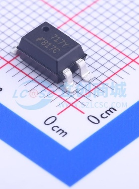 晶体管输出光耦 FOD817CSD SMD-4P onsemi(安森美) 电子元件配单