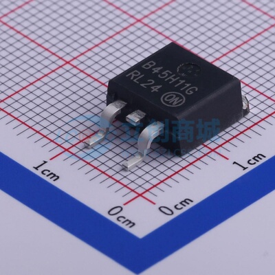 三极管(BJT) MJB45H11G D2PAK onsemi(安森美) 电子元件原装正品