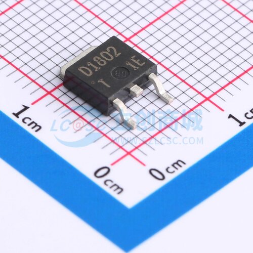 三极管(BJT) 2SD1802T-TL-E TO-252-3 onsemi(安森美) 电子元器件
