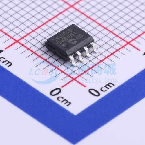 EEPROM 24LC04BT-I/SN SOIC-8 MICROCHIP(美国微芯) 电子元件配单