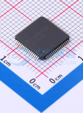 模数转换芯片ADC ADS1178IPAPR HTQFP-64 TI/德州 电子元器件配单