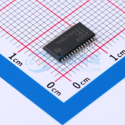 运算放大器 THS7002IPWP TSSOP-28 TI/德州 电子元件配单原装正品