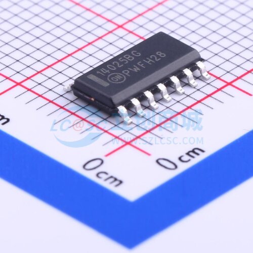 逻辑门 MC14025BDG SOIC-14 onsemi(安森美) 电子元器件原装正品