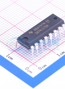 锁存器 SN74LS75N DIP-16 TI/德州 电子元器件配单原装正品