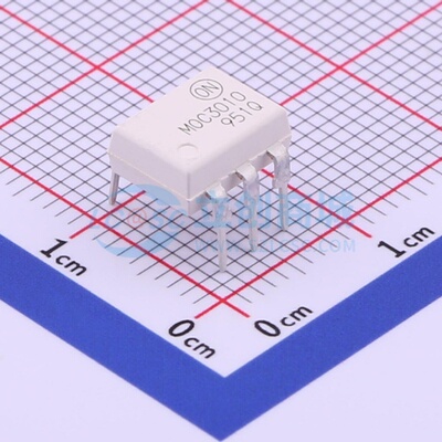 可控硅输出光耦 MOC3010M DIP-6 onsemi(安森美) 电子元器件配单