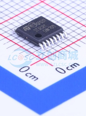RS232芯片 ST3232CTR TSSOP-16 意法半导体芯片 电子元件原装正品