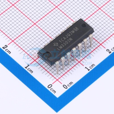 比较器 LM3302N PDIP-14 TI/德州 电子元器件配单原装正品