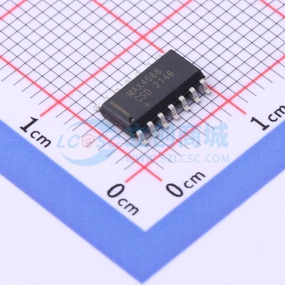 模拟开关/多路复用器 MAX4066CSD+ SOIC-14 MAXIM(美信) 原装正品