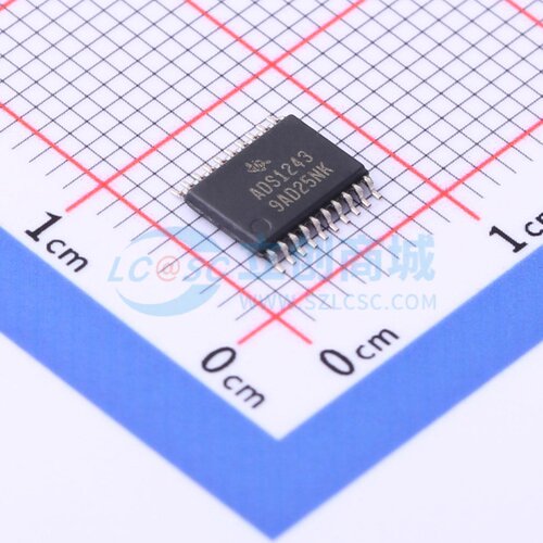 模数转换芯片ADC ADS1243IPWR TSSOP-20 TI/德州 电子元器件配单