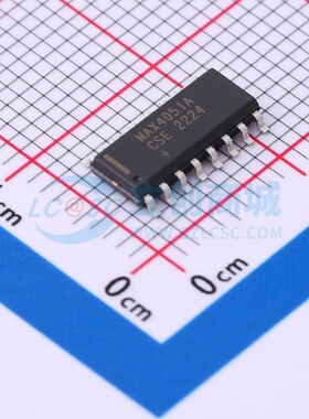 模拟开关/多路复用器 MAX4051ACSE+ SO-16 MAXIM(美信) 原装正品