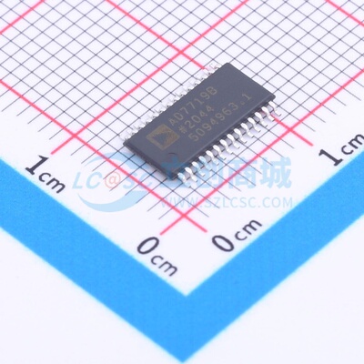 模数转换芯片ADC AD7719BRUZ TSSOP-28 ADI(亚德诺) 电子元件配单