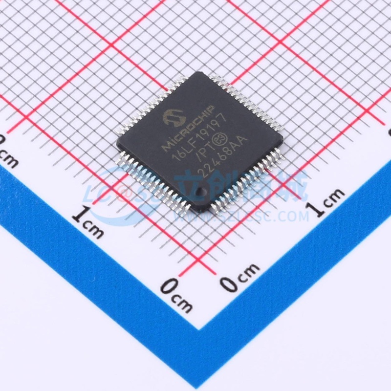 单片机(MCU/MPU/SOC) PIC16LF19197-I/PT TQFP-64 MICROCHIP(美国