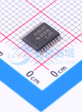 电流感应放大器 INA4181A3IPWR TSSOP-20 TI/德州 电子元器件配单