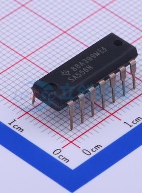 定时器/计时器 SA556N DIP-14 TI/德州 电子元器件配单原装正品