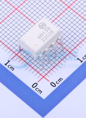 逻辑输出光耦 6N138M DIP-8 onsemi(安森美) 电子元器件原装正品