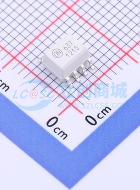 逻辑输出光耦 HCPL0637R2 SOIC-8 onsemi(安森美) 电子元器件配单