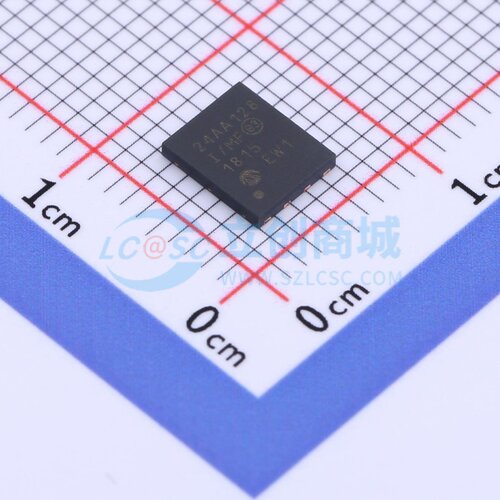 EEPROM 24AA128-I/MF DFN-8-S MICROCHIP(美国微芯) 电子元件配单