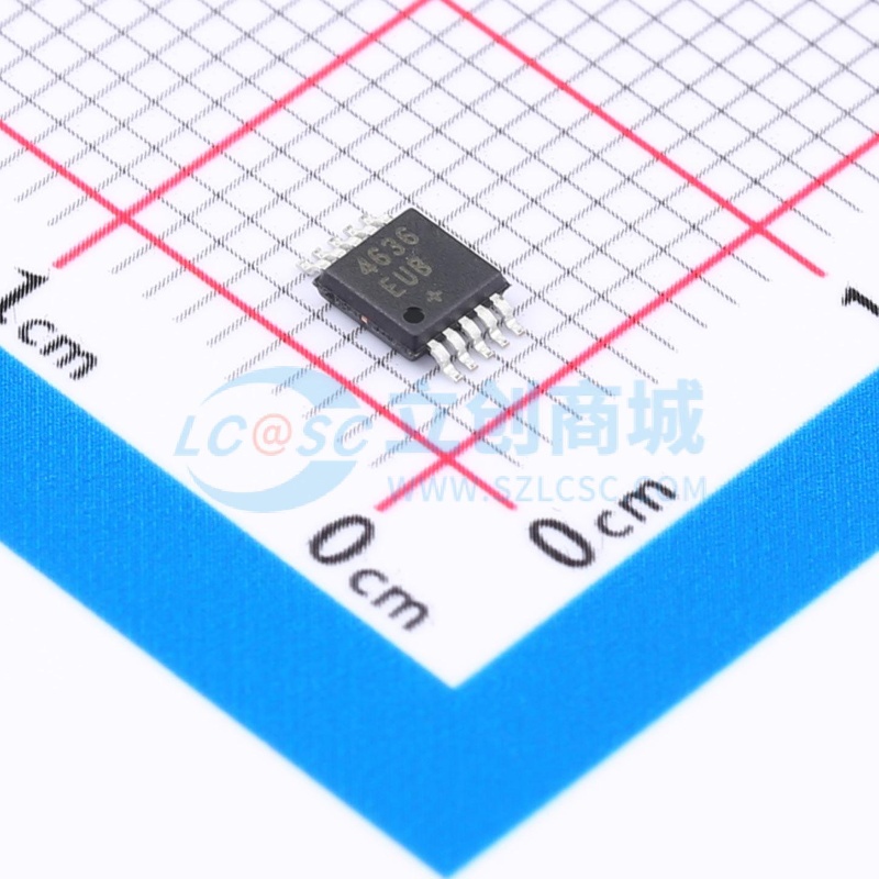 模拟开关/多路复用器 MAX4636EUB+T MSOP-10 MAXIM(美信) 元器件