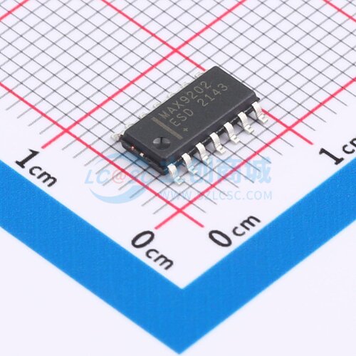 比较器 MAX9202ESD+T SOIC-14 MAXIM(美信) 电子元件配单原装正品