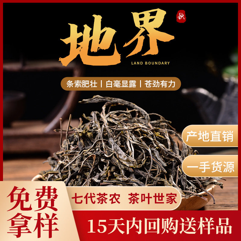 拉祜山云南普洱茶临沧茶区勐库冰岛核心茶区冰岛地界古树秋晒青茶