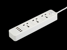 台湾加拿大国际通用插线板智能排插4USB小米手机充电口 110V 美国