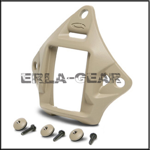 超轻铝制墨鱼干FAST头盔支架配件