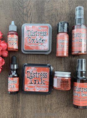 Distress 暴烈篝火 Crackling campfire Oxide 进口印台系列